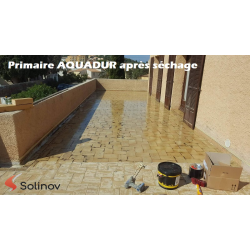 Primaire AQUADUR après séchage