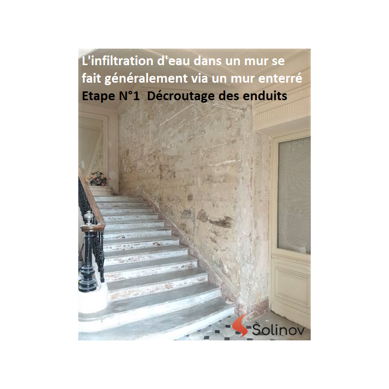 Décroûtage des Enduits