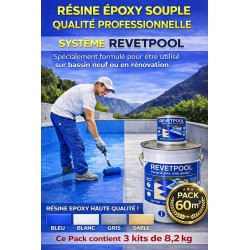 REVETPOOL PACK de 60 m²