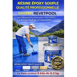 REVETPOOL- Pack de 80 m²
